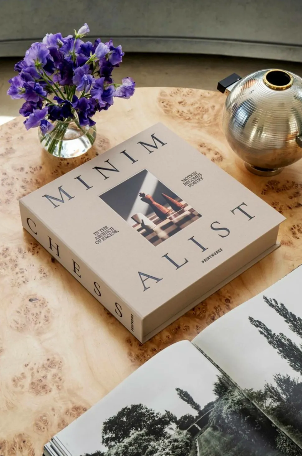 PRINTWORKS Træskak - Minimalistisk