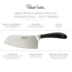 Robert Welch Dyb Santoku-kniv Signature 17cm/ 7