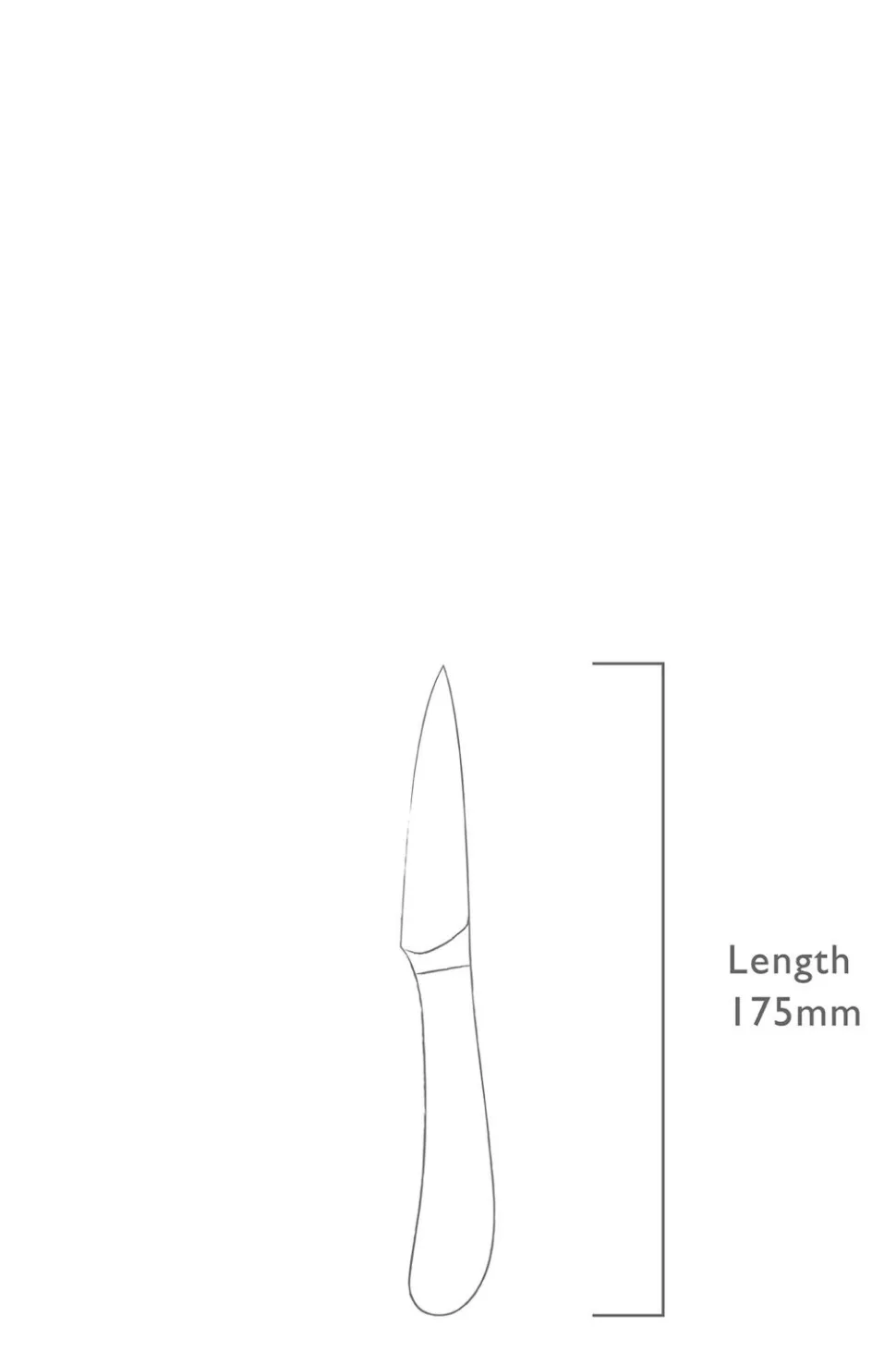 Robert Welch Grøntsagskniv/skærekniv Signature 8cm/ 3