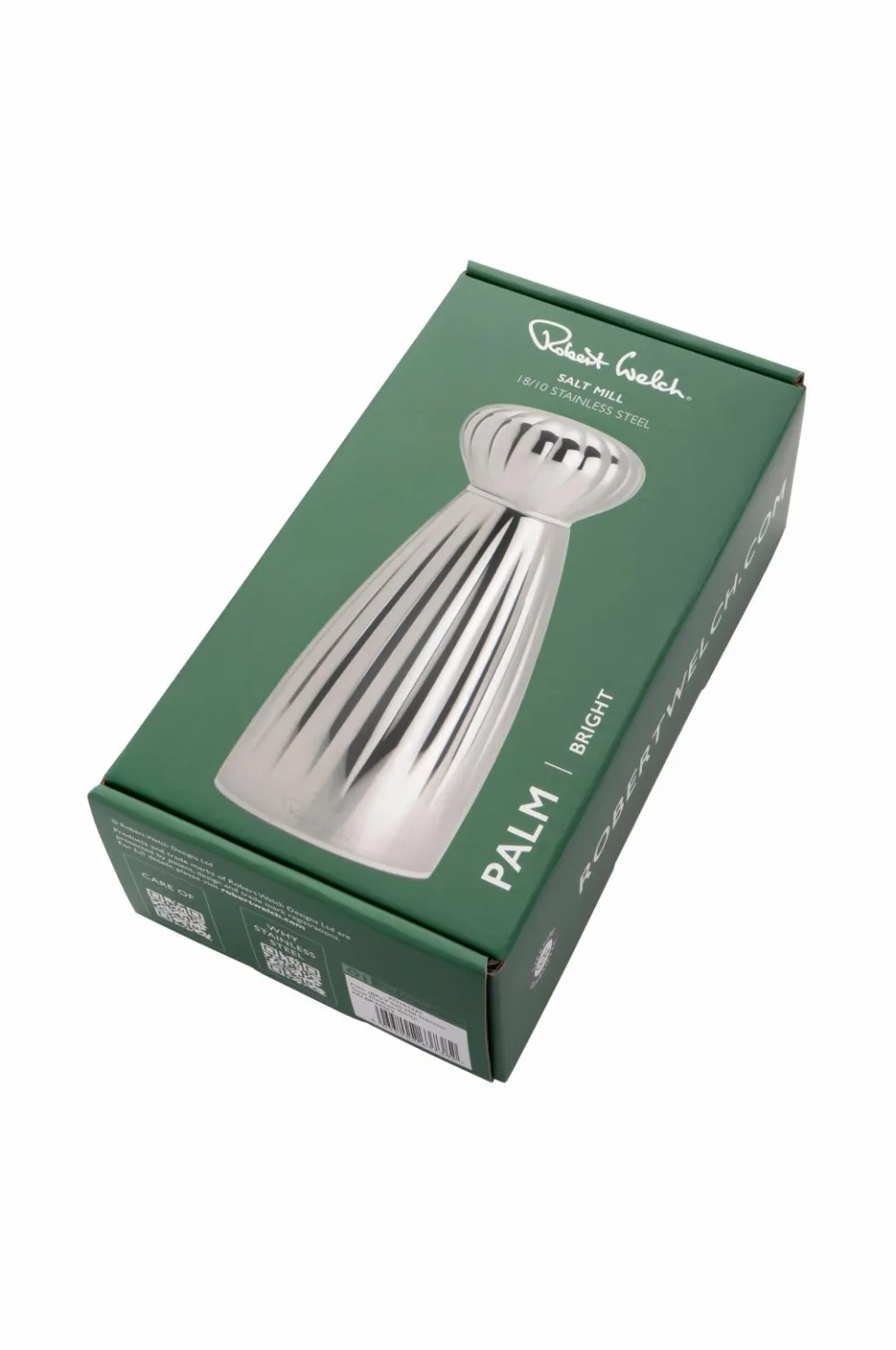 Robert Welch Salt Mill Palm Bright Rustfrit stål Medium