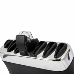 Robert Welch Sort knivblok med sliber Signature
