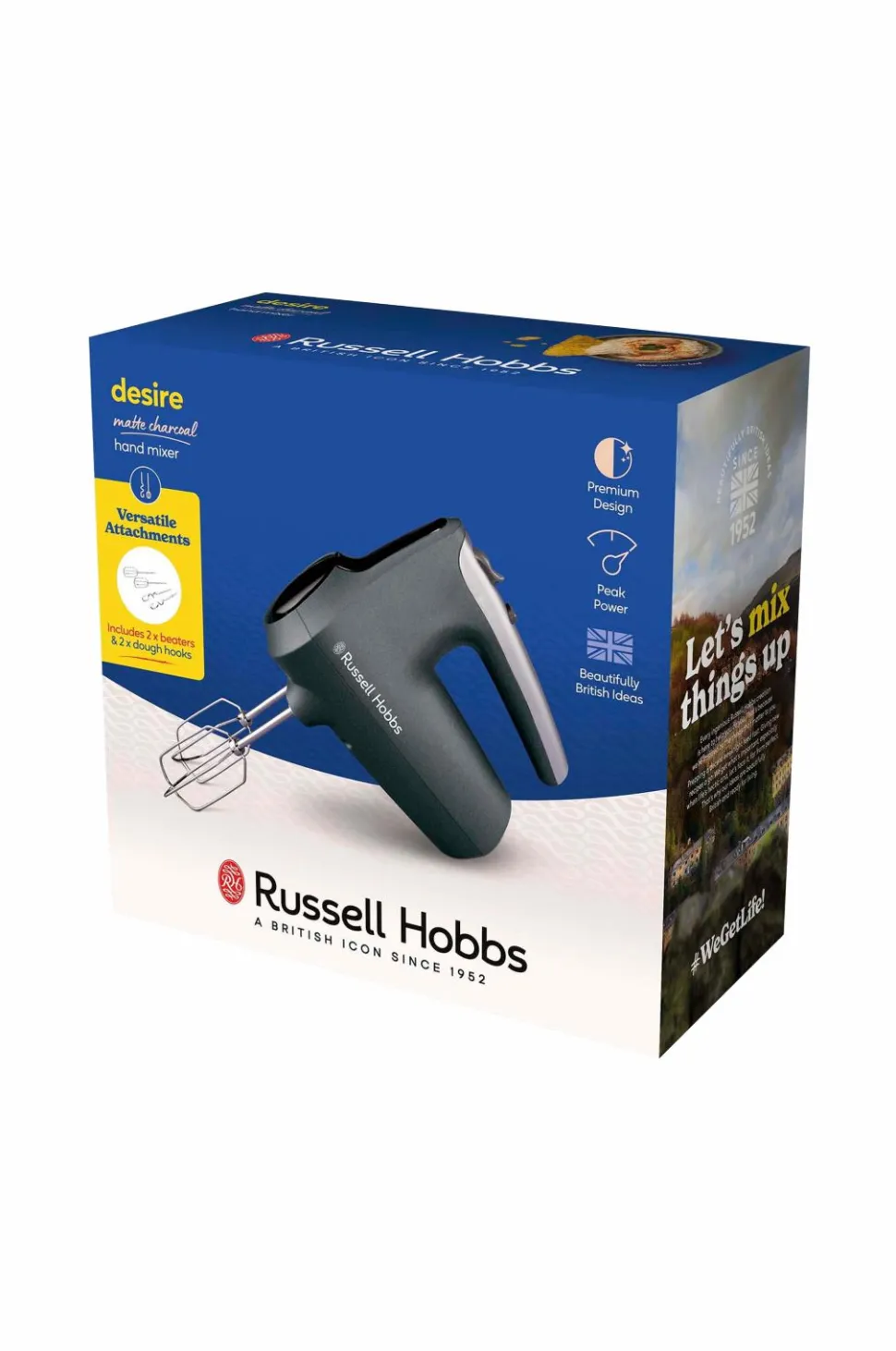 Russell Hobbs Håndmikser 27151-56 Matte Charcoal