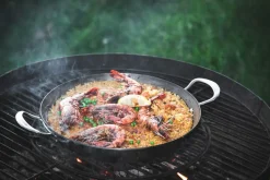 Samuel Groves Paellapande i kulstofstål, 30 cm