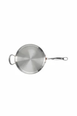 Samuel Groves Sauterpande i kopper med låg 26 cm