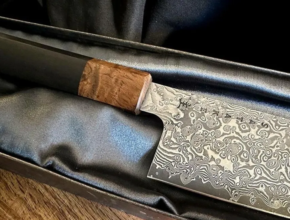 Satake Kniv Omo Bunka Petty , 12 cm
