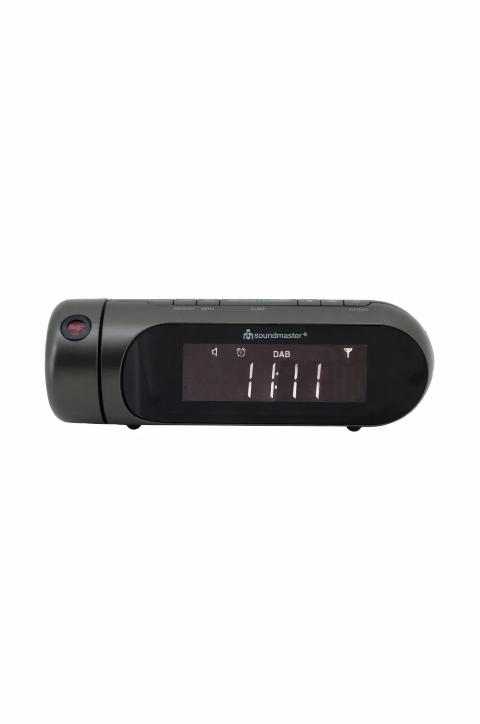 Soundmaster Clockradio DAB+/FM-RDS med projektion