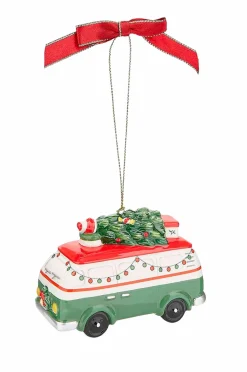 Spode Ornament Christmas Tree Camper Van