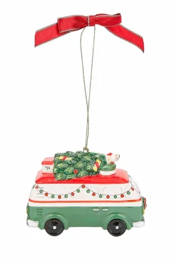 Spode Ornament Christmas Tree Camper Van