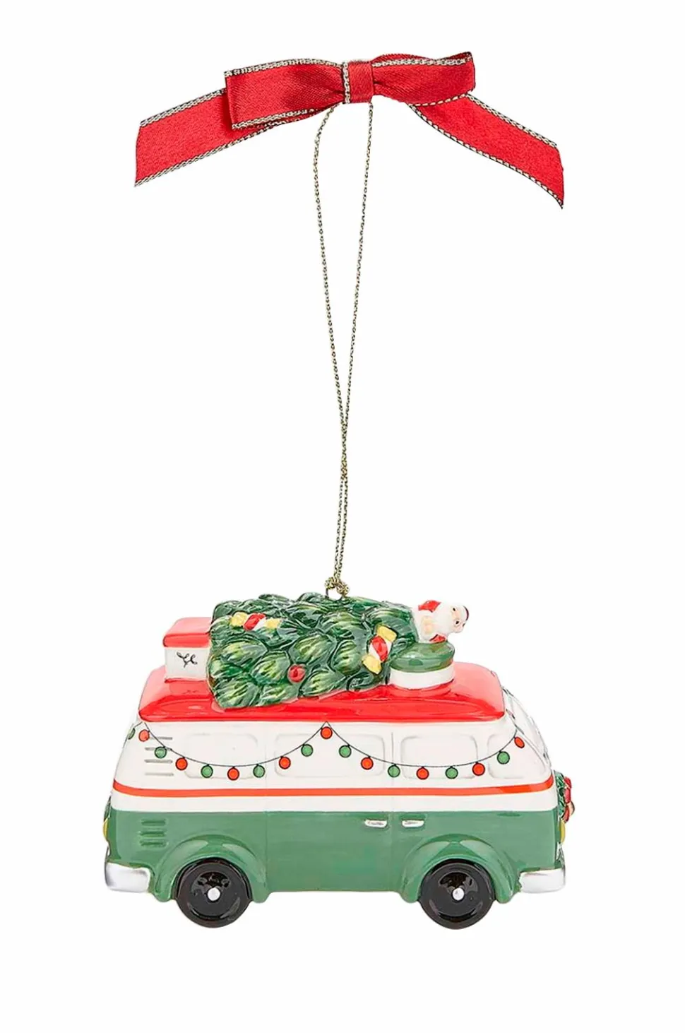 Spode Ornament Christmas Tree Camper Van