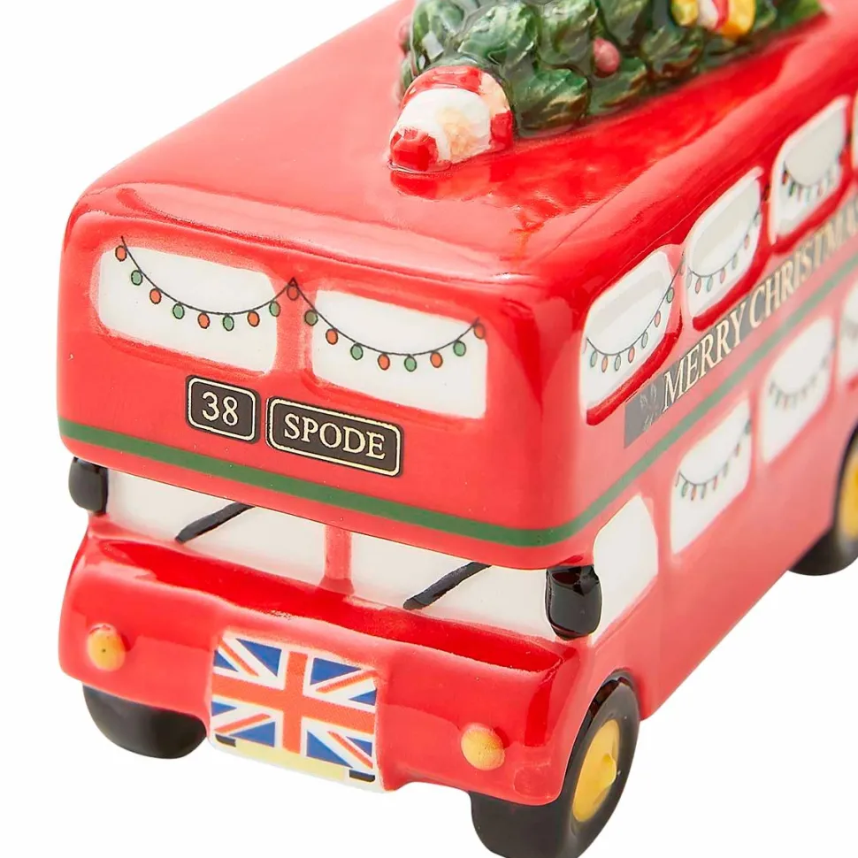 Spode Ornament Christmas Tree All Things British Double Decker Bus