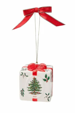 Spode Ornament Christmas Tree Holiday Gift Box