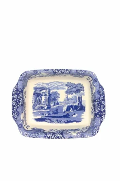 Spode Rektangulær skål 30 cm x 24 cm Blue Italian