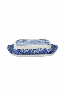 Spode Smørboks Blue Italian