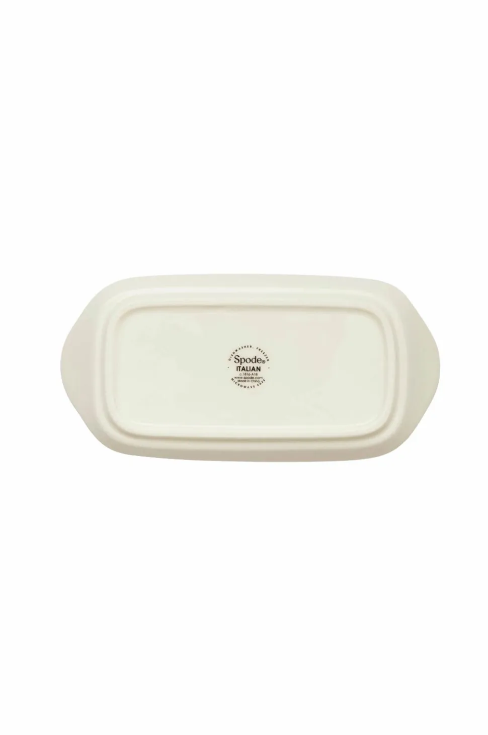 Spode Smørboks Blue Italian