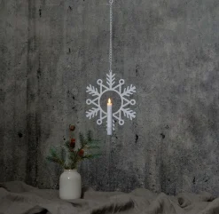 Star Trading Indendørsdekoration Flamme Snow.