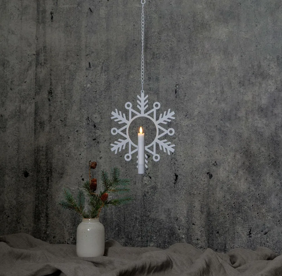 Star Trading Indendørsdekoration Flamme Snow.