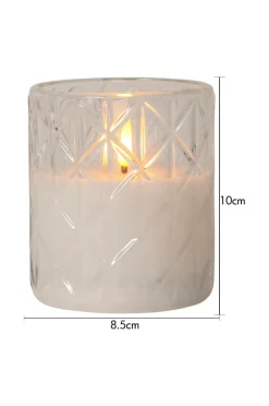 Star Trading LED-lys Flamme Romb 10 cm