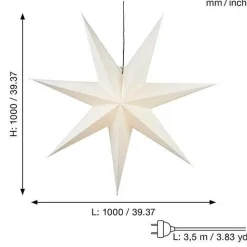 Star Trading Paperstjerne Frozen 1m