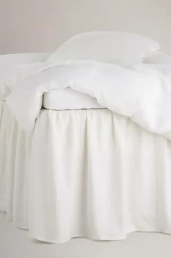 Staycation Sengekappe Calm i hør og bomuld, højde 60 cm