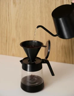 Stelton Serveringskande/kaffekande af glas Nohr
