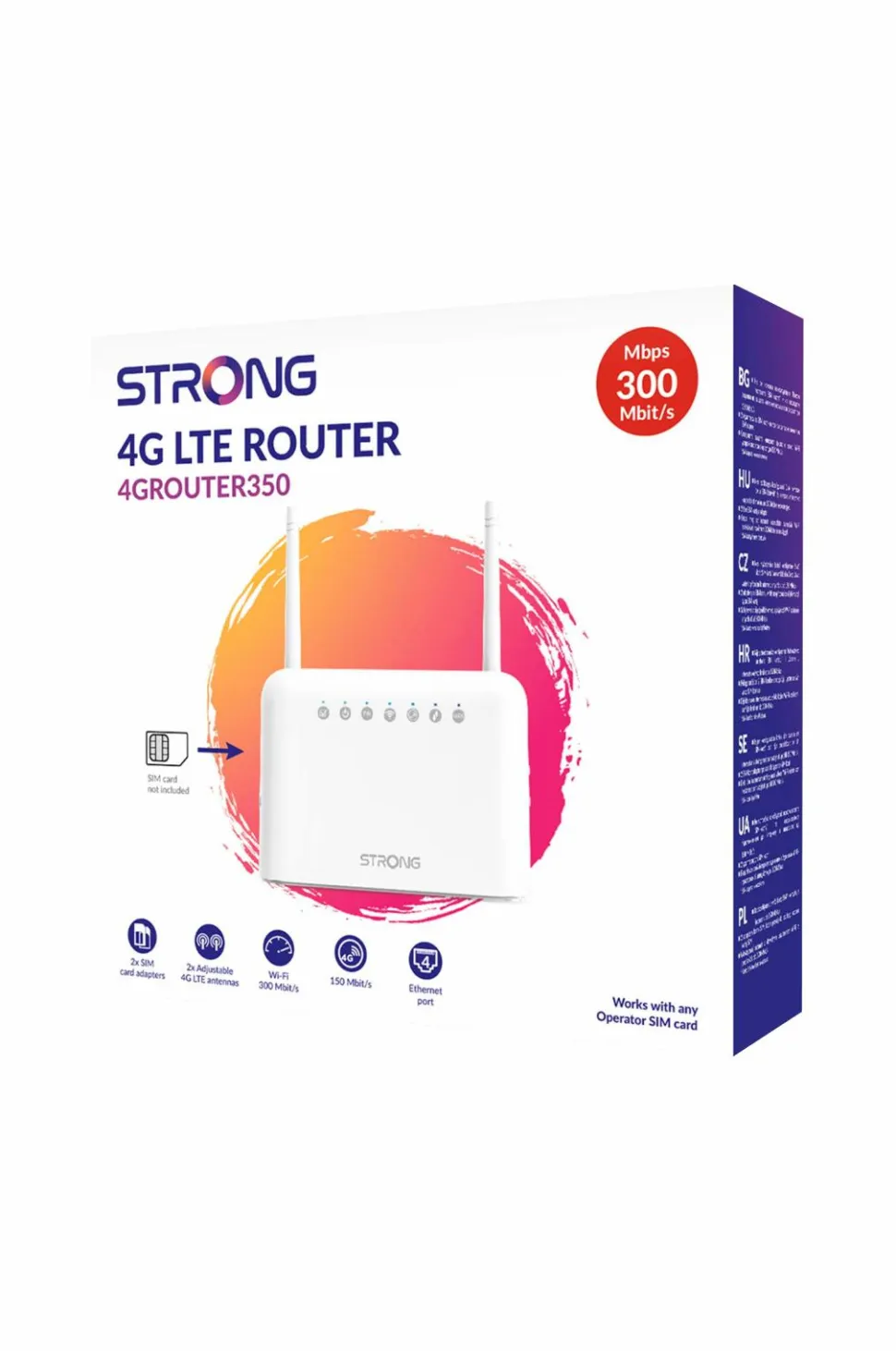 Strong 4G-router Wifi 300Mbit/s