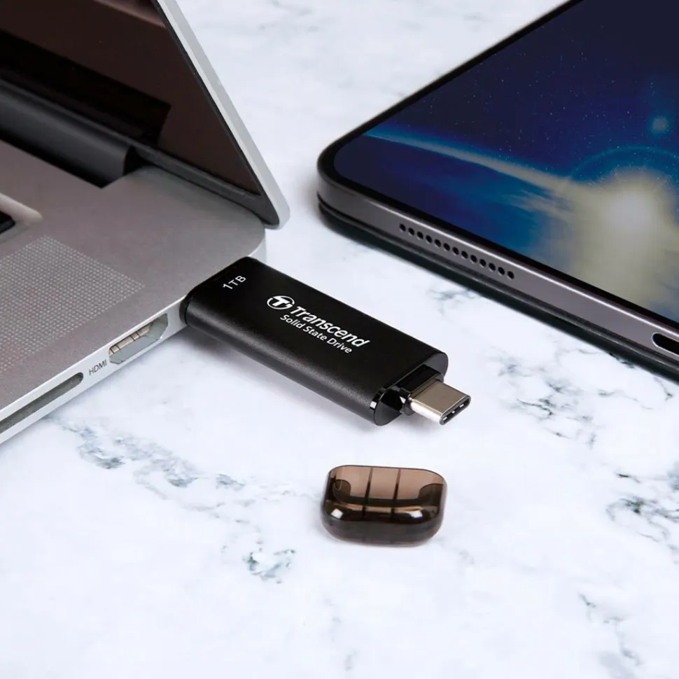 Transcend SSD Bærbar ESD310C - 2TB