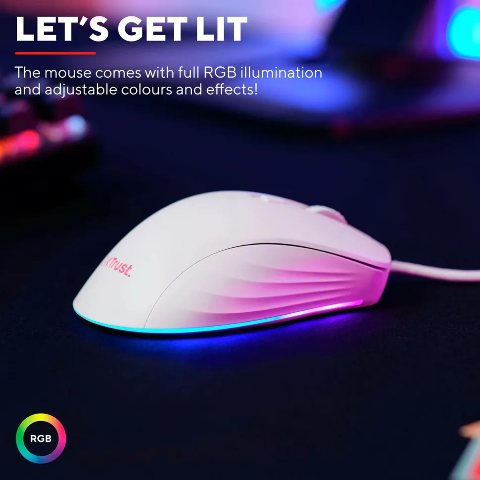 Trust Gamingmus Gxt 924w Ybar+