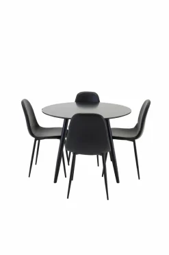 Venture Home Spisebordssæt Plaza med stole Polar