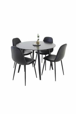 Venture Home Spisebordssæt Plaza med stole Polar