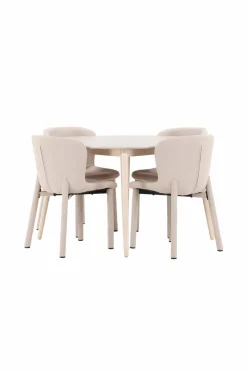 Venture Home Spisebord Flora med Astoria-stol