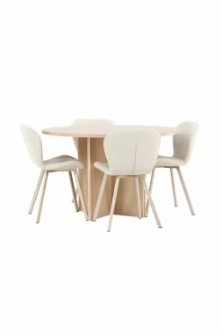 Venture Home Spisebord Strada med Lilja-stol