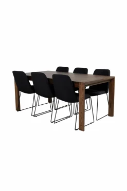 Venture Home Spisebord Slider med Muce-stol