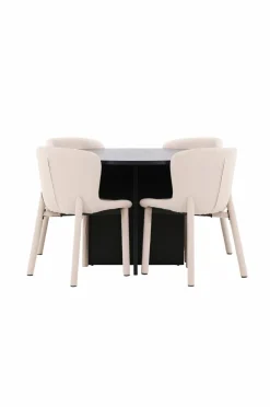 Venture Home Spisebord Strada med Astoria-stol