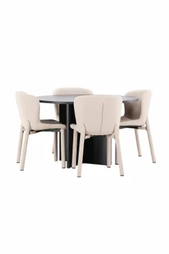 Venture Home Spisebord Strada med Astoria-stol