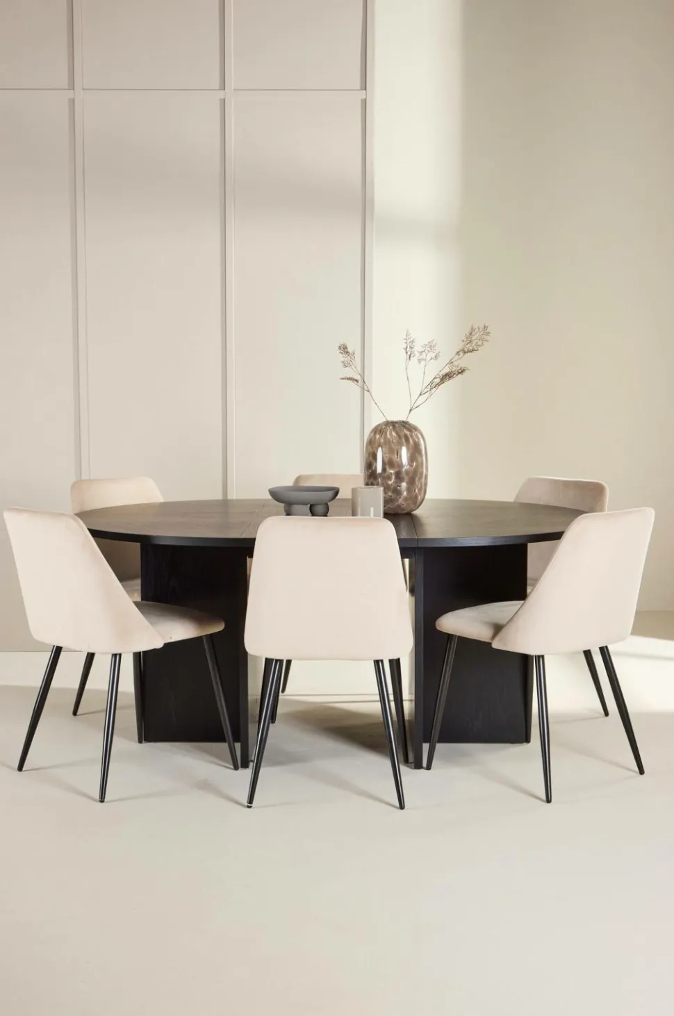 Venture Home Spisebord Strada med stol Night