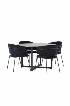 Venture Home Spisegruppe Durango med 4 stk. stole Selma