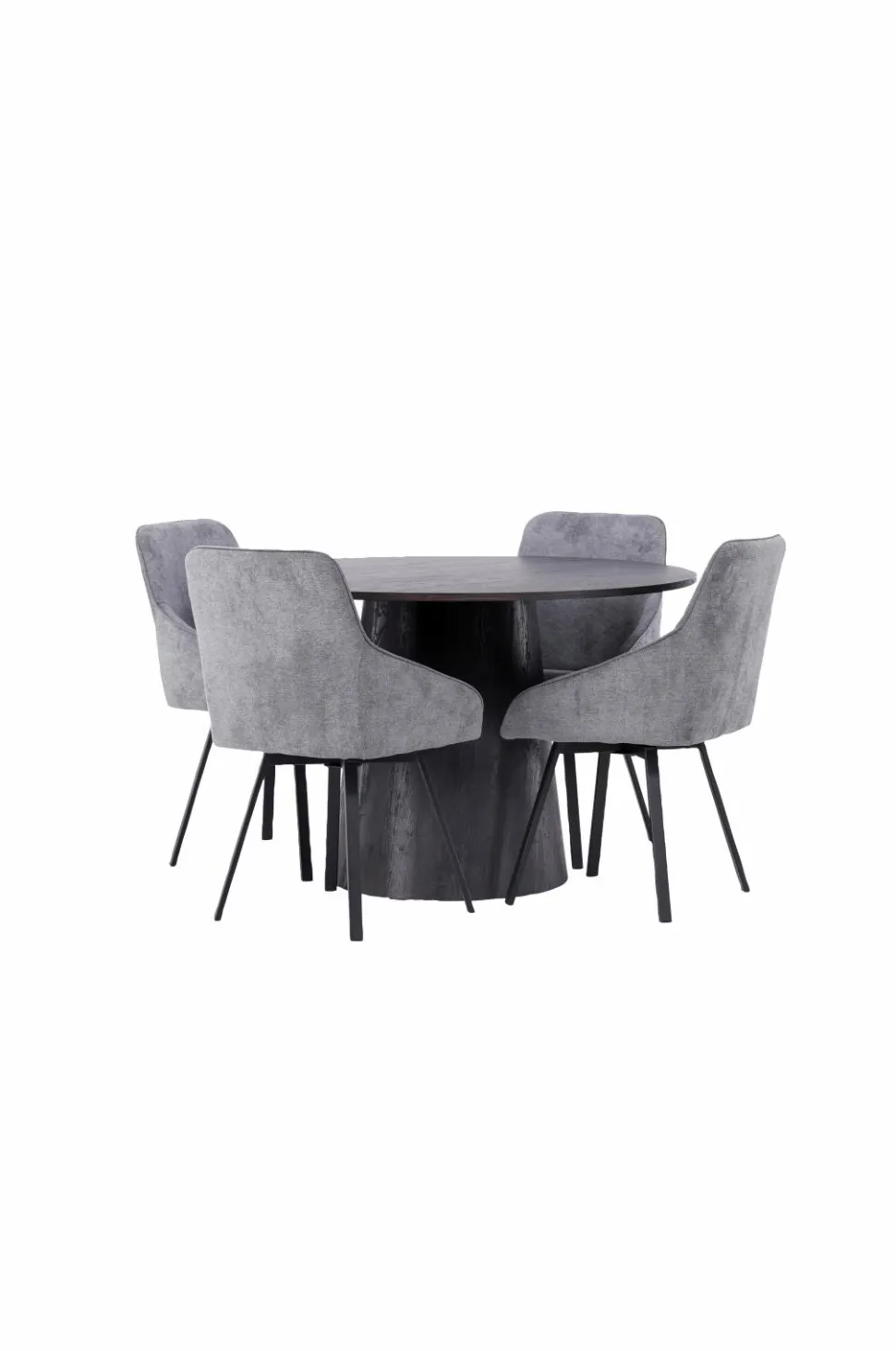 Venture Home Spisegruppe Lanzo med 4 stole Rosie