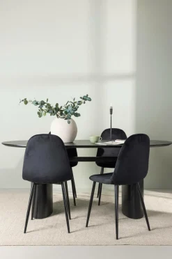 Venture Home Spisegruppe Isolde med 4 stole Polar