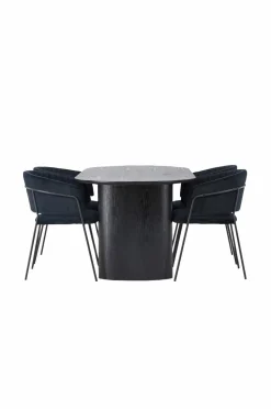 Venture Home Spisegruppe Isolde med 4 stole Selma