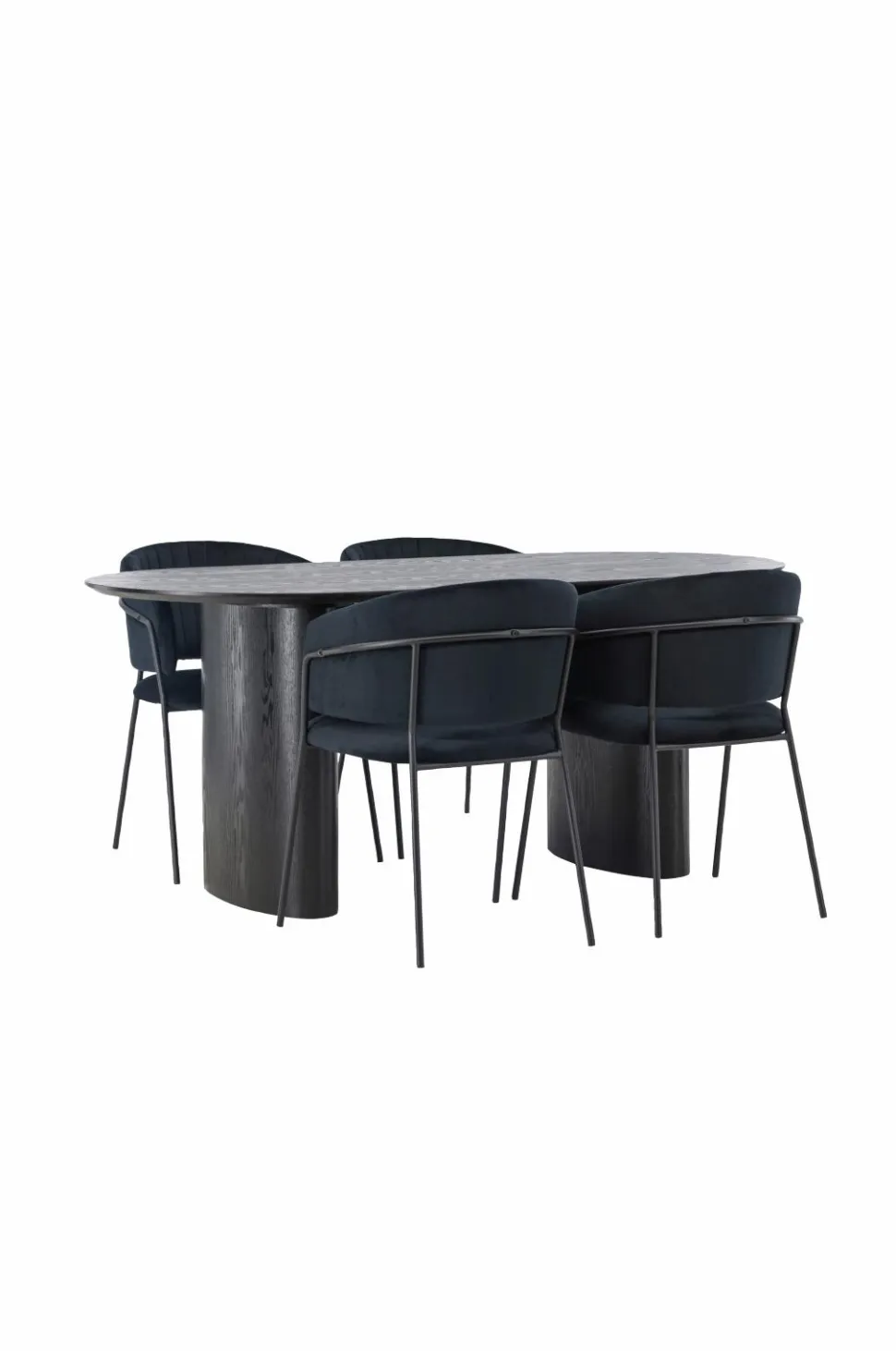 Venture Home Spisegruppe Isolde med 4 stole Selma