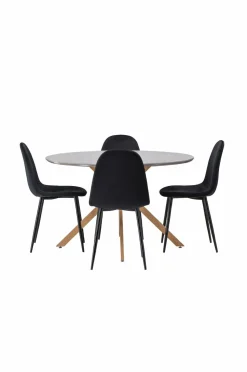 Venture Home Spisegruppe Piazza og stolene Polar