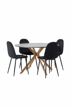 Venture Home Spisegruppe Piazza og stolene Polar