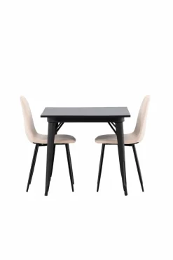 Venture Home Spisegruppe Tempe med 2 spisebordsstole Polar