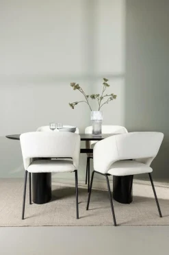 Venture Home Spisegruppe Isolde med 4 stk. stole Day