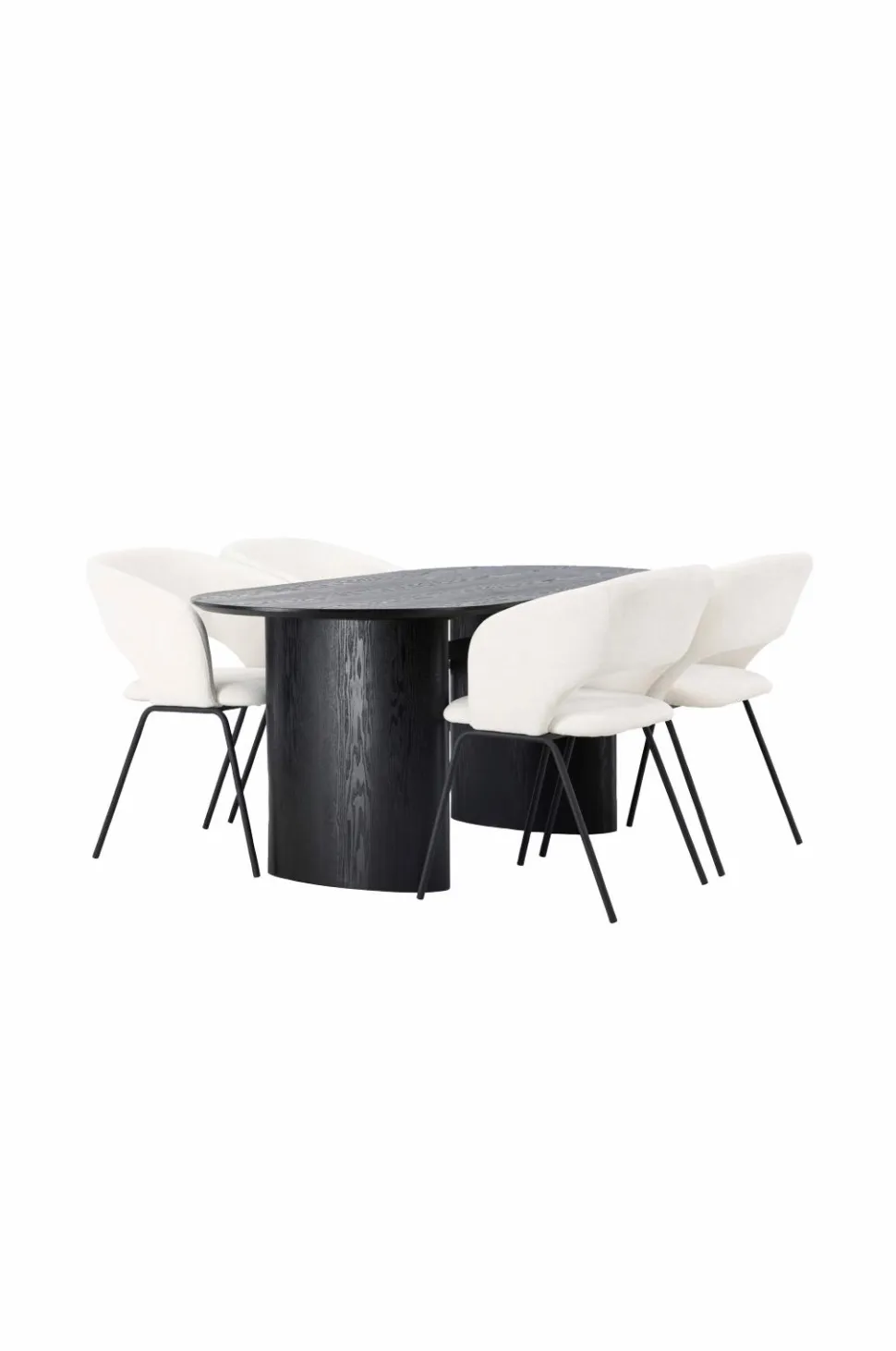 Venture Home Spisegruppe Isolde med 4 stk. stole Day
