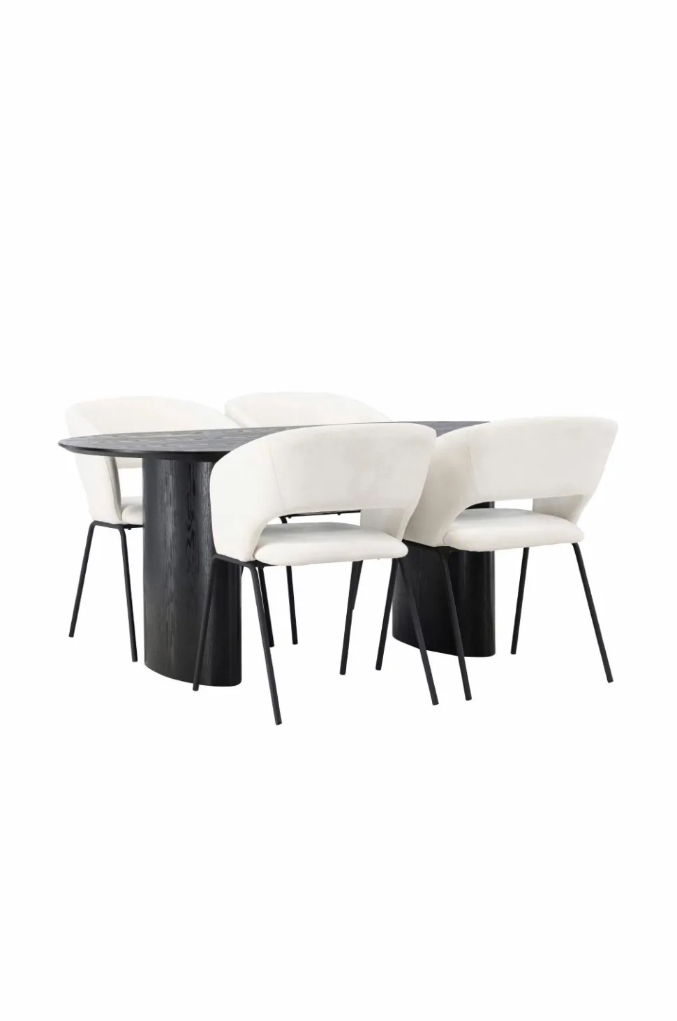 Venture Home Spisegruppe Isolde med 4 stk. stole Day