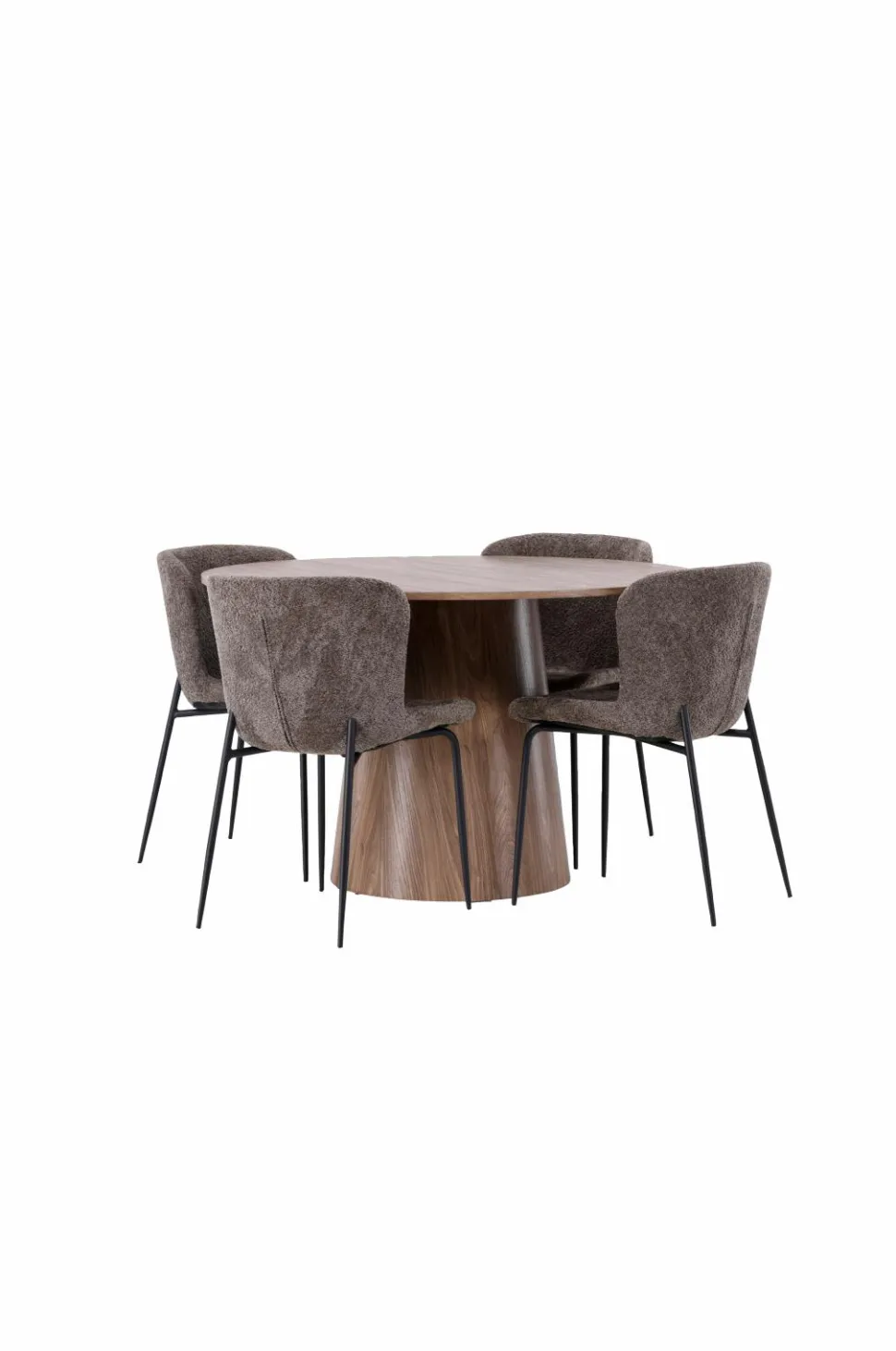 Venture Home Spisegruppe Lanzo med 4 stole Modesto