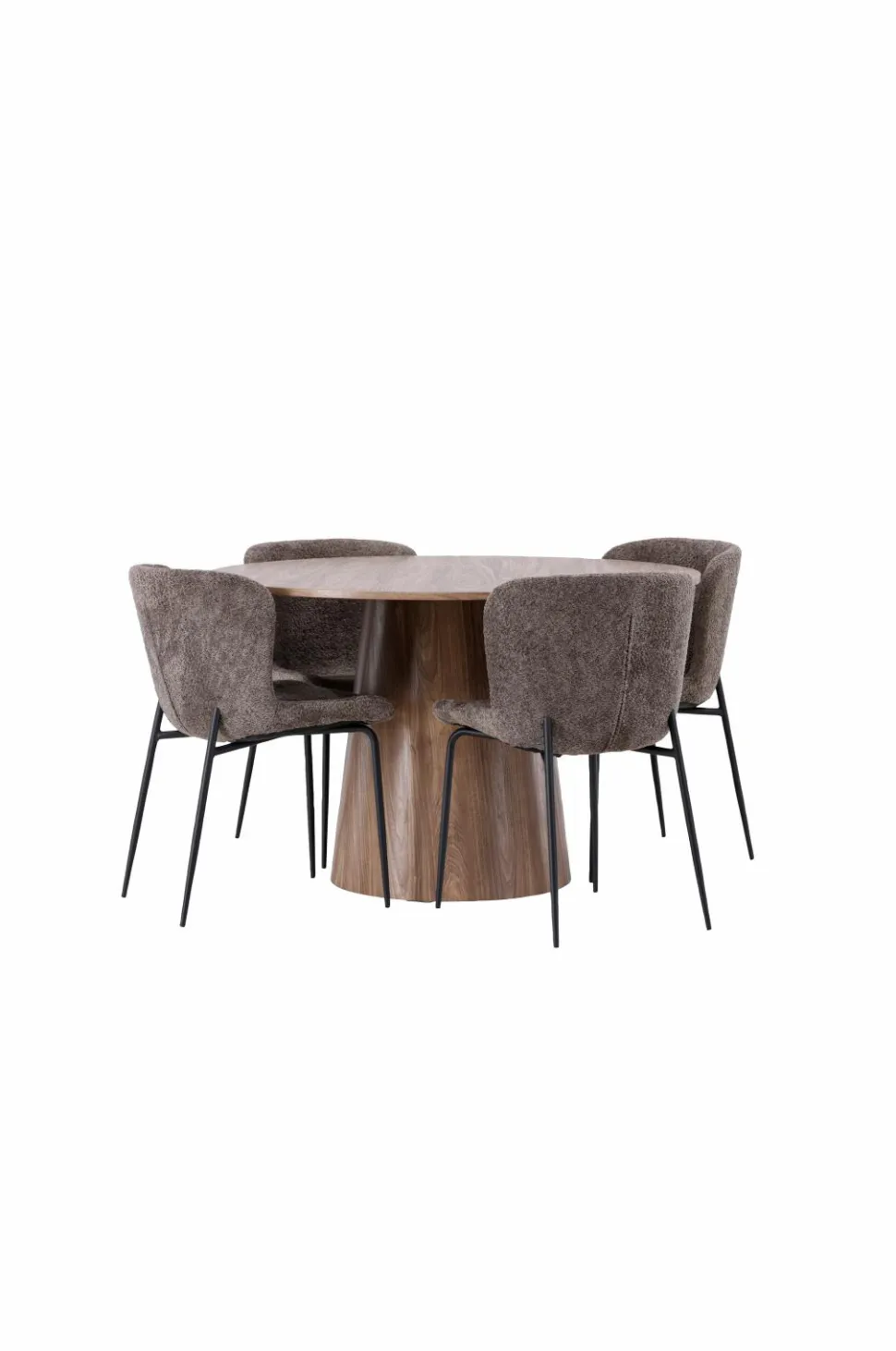 Venture Home Spisegruppe Lanzo med 4 stole Modesto