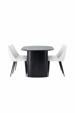 Venture Home Spisegruppe Isolde med 4 stk. stole Night