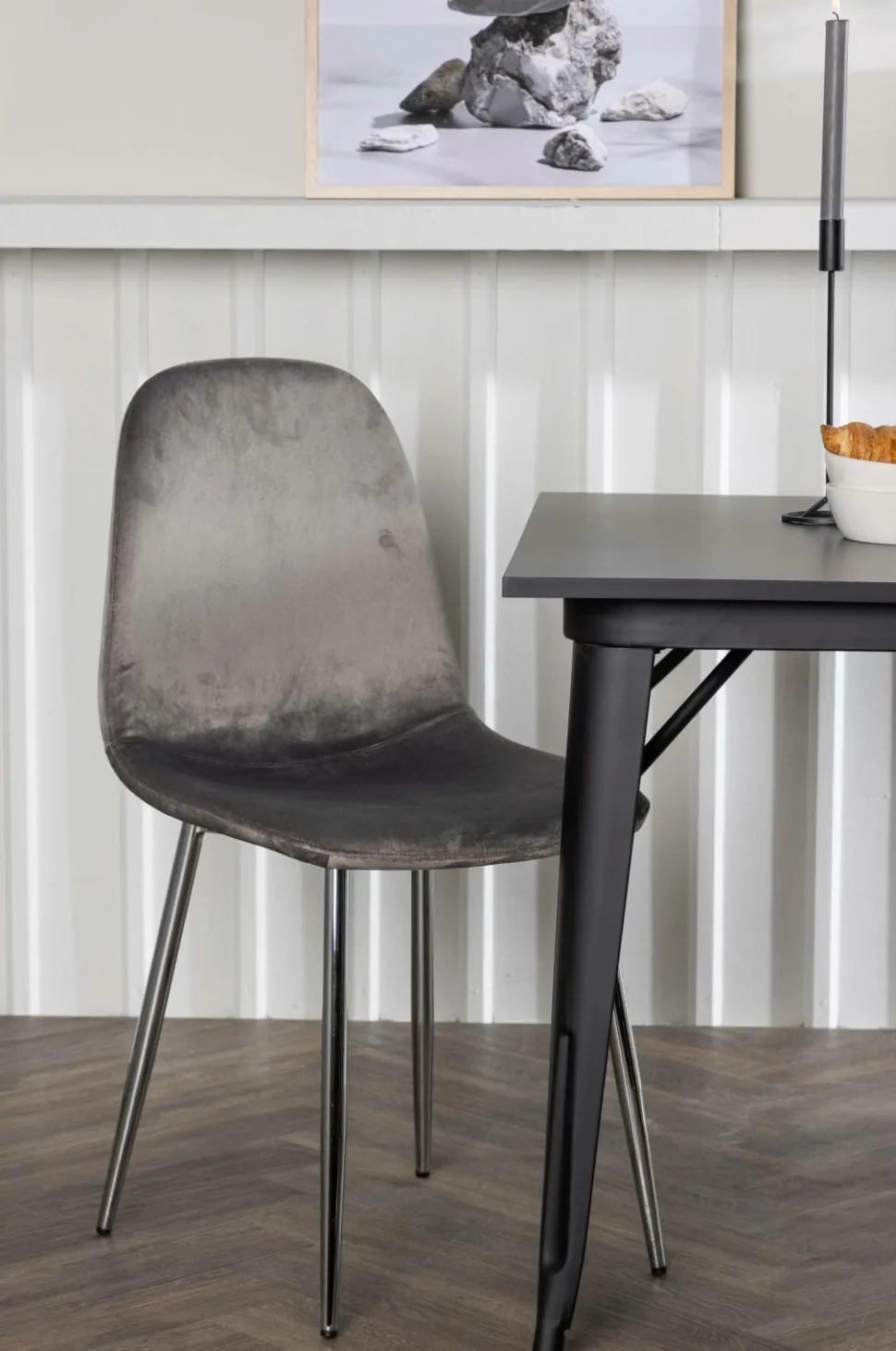 Venture Home Spisegruppe Tempe med 2 stole Eva